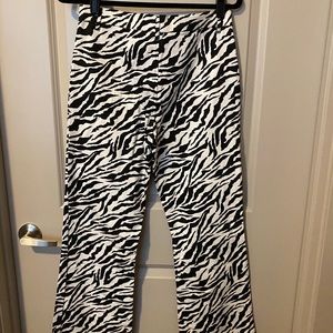 Motel Rocks ZOVEN TROUSER IN 90'S ZEBRA